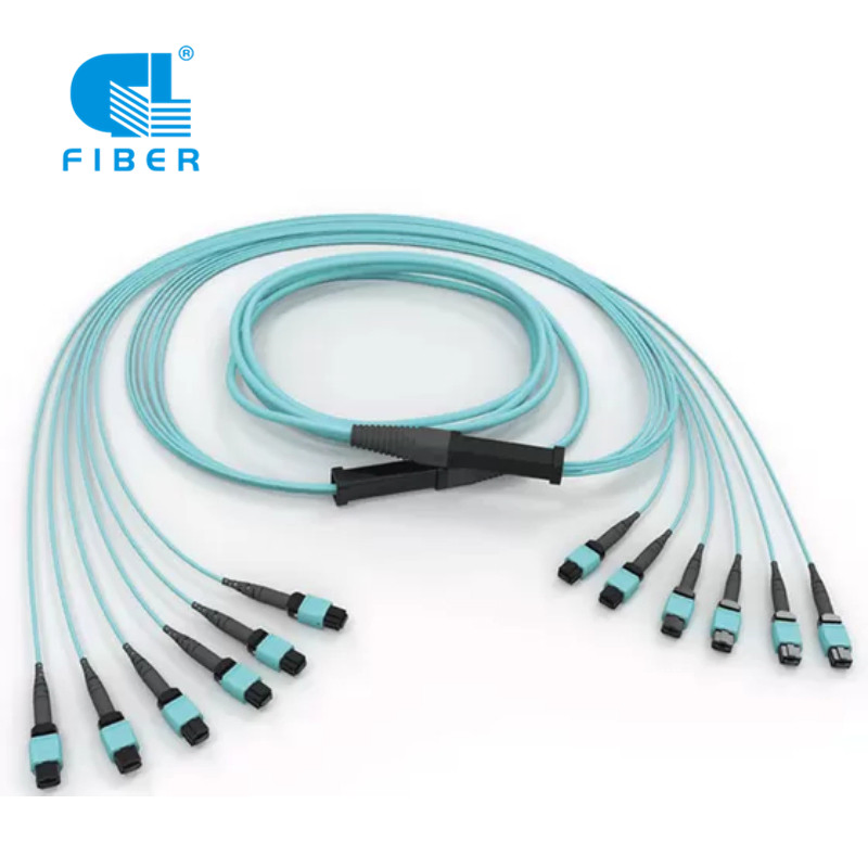 MPO MTP Multi Core Fiber Trunk Cable 72f 96 Core 144 Core Ribbon Sm (9/125) Female Ofnr LC