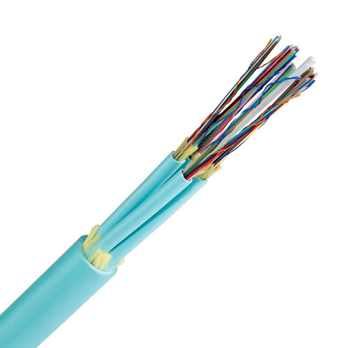 Indoor Flame Retardant Optical Fiber Optic Cable with Tight Buffered Multimode Om3 for FTTH