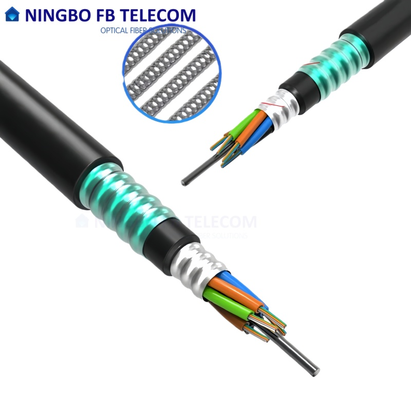 Armored Submarine Fiber Optic Cable Price Per Meter Underground Buried Cable
