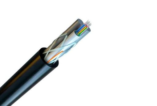 1-24 Core Asu Non-Metal Outdoor Mini ADSS-Aerial Self-Supported Dielectric Fiber Optic Cable, G. 652D
