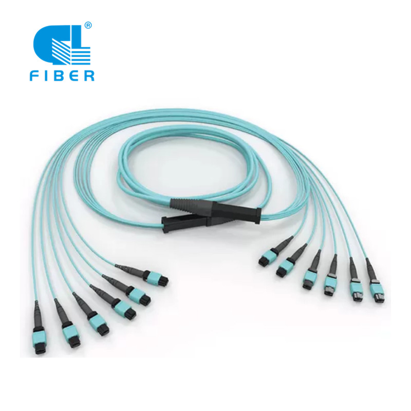 MPO MTP Multi Core Fiber Trunk Cable 72f 96 Core 144 Core Ribbon Sm (9/125) Female Ofnr LC