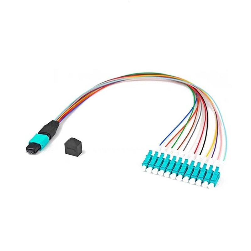 MPO/MTP to LC 14/24 Breakout Male/Female Fiber Optic Cable