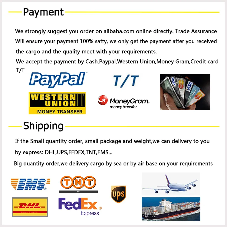 Shipping and Payment