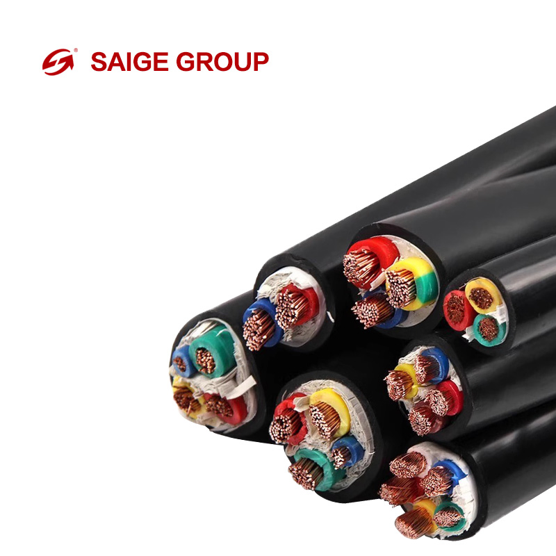 Composite Fiber Optic and Power PVC Hybrid Cable