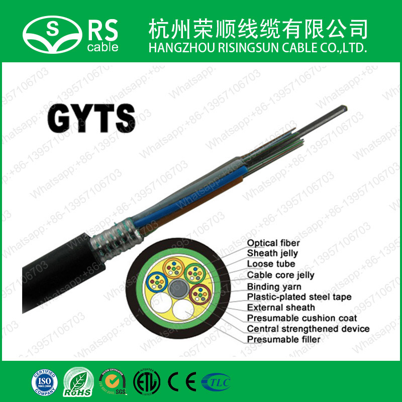 GYTS Outdoor Multi Loose Tube Layer Stranded Fiber Optic Cable