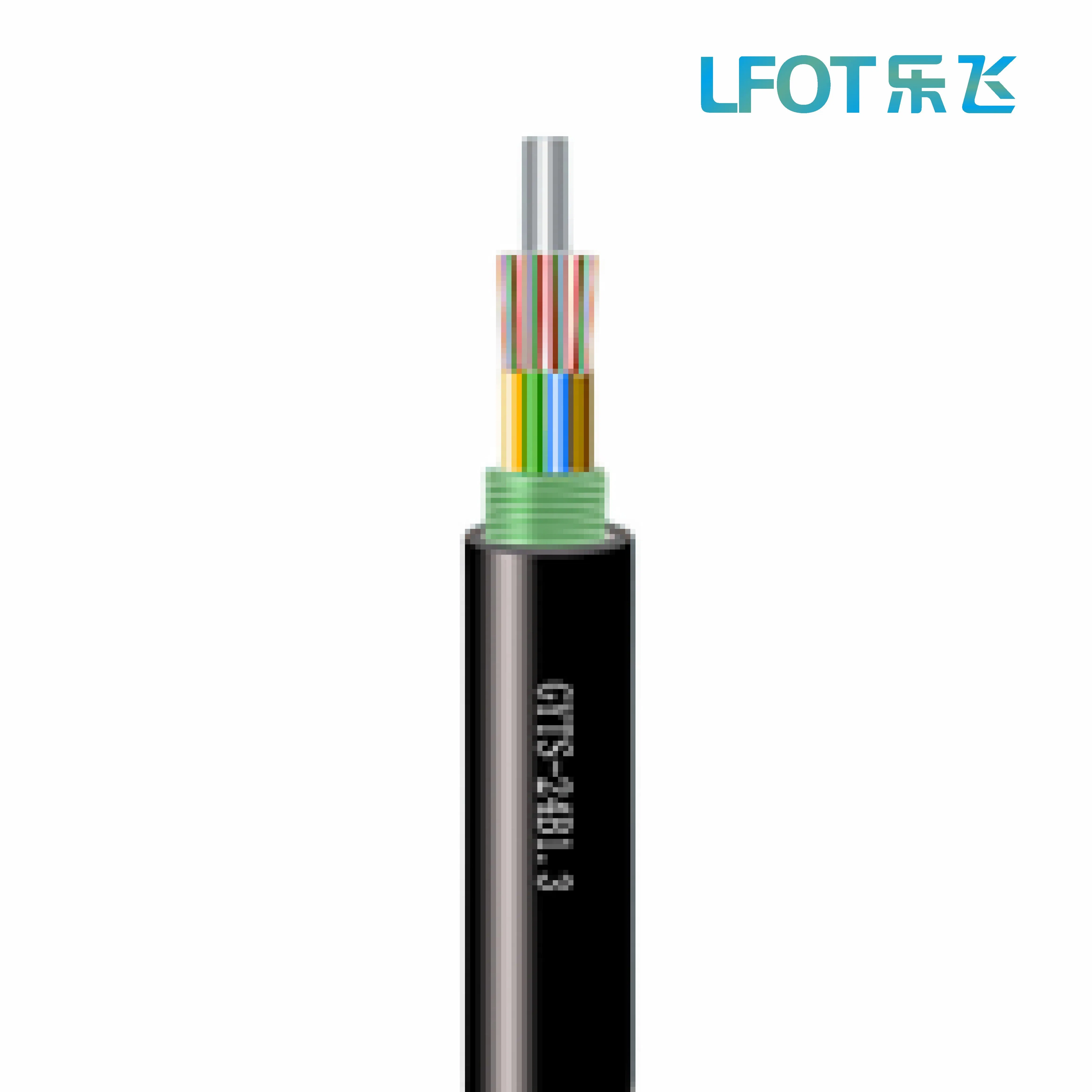 GYTS Outdoor 2/24/36/48/96/144/216/288 Cores Duct Armored Fiber Optic Cable GYTS