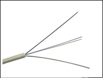FTTH 4 Cores Optical Fiber Drop Cable With Steel Wire For Communication Purposes