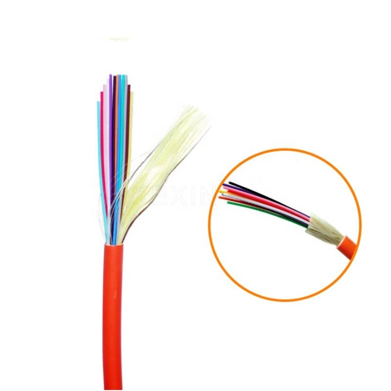 GJFJV Indoor Cable Optical Fiber Cable 1-24core Distribution Communication