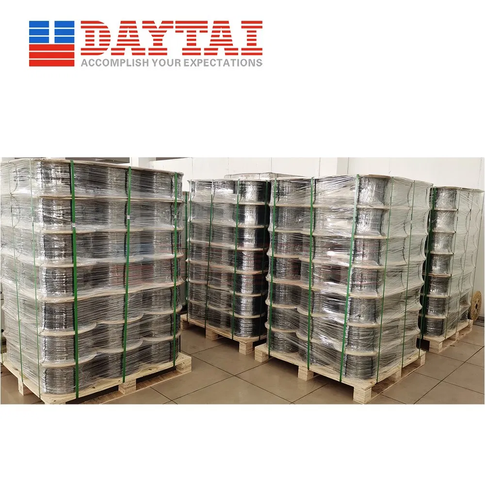 Tight-Buffered TPU Fiber G657A 4 Core Cable with Messenger