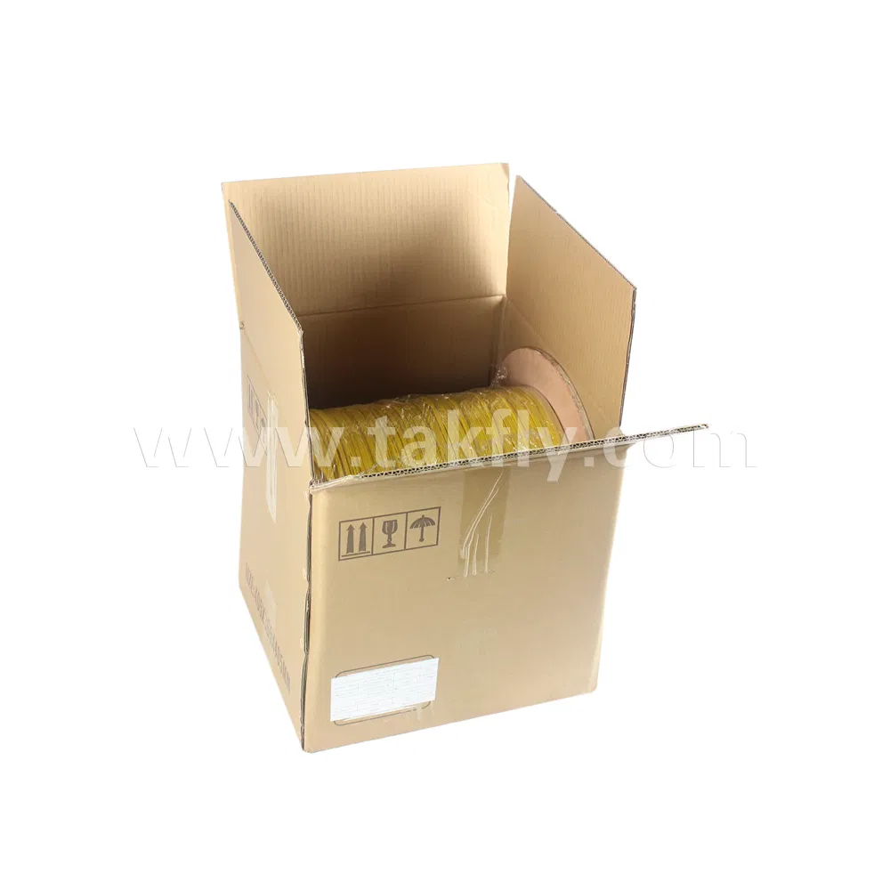 2/4/6/8/12 LSZH Flat Gjfdkbv Ribbon Indoor Fiber Optical Cable