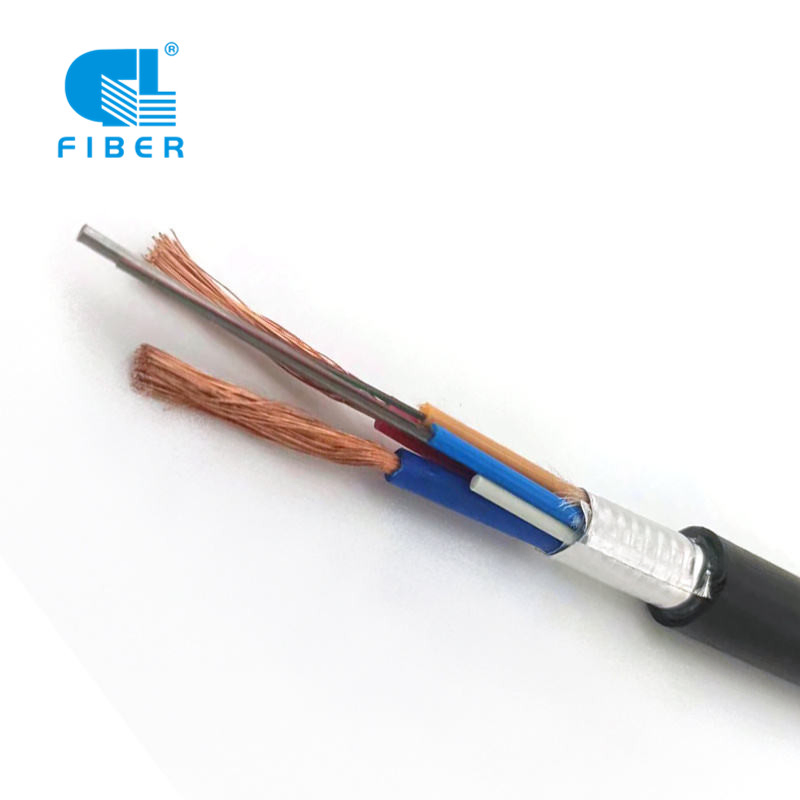 Copper Hybrid Fiber Power Cable Gdta Gdts 6 12 24 Core Fiber Cooper Cable