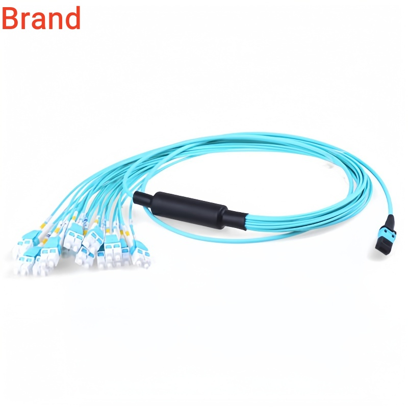 MPO Push Pull MPO Breakout Fan out Harness Cable Mt Fiber Array Unit Osfp Qsfp 400g 800g 1.6t Aoc Optical Transceiver Data Center Nvidia MPO Patchcord