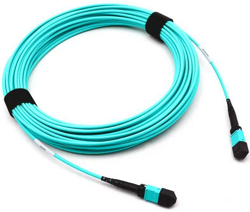 1fiber 2fiber MPO to MPO Fiber Patch Cord for Data Center MPO Mpt Fibra Patch Cable