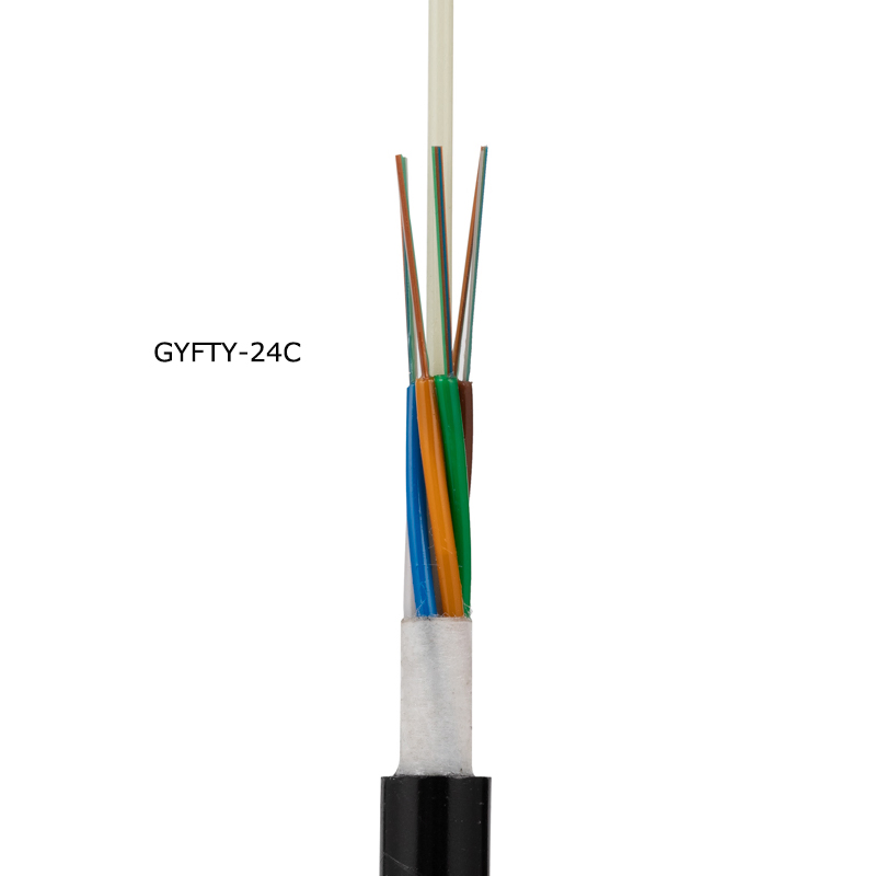 GYFTY 24/48 Core Non-Metallic Non-Armored Cable Underground Duct Fiber Optic Cable