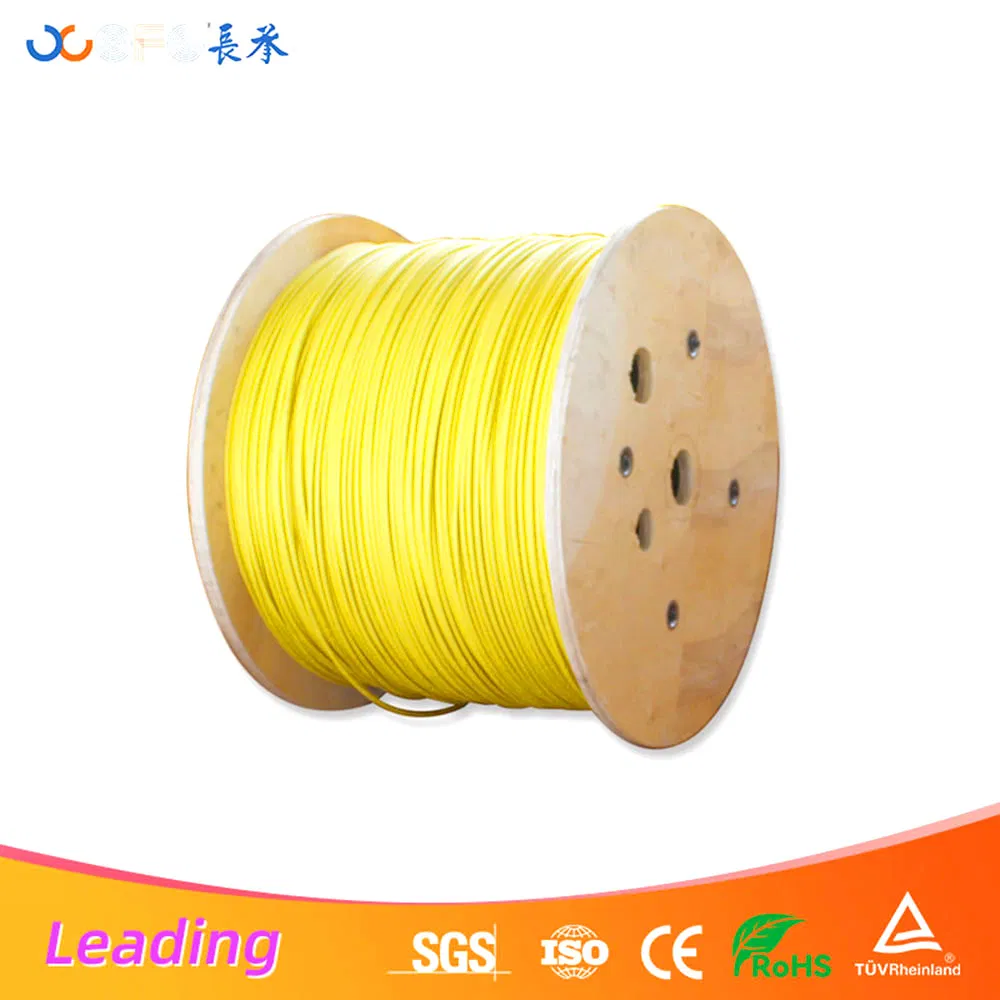 Communication Optical Indoor Tight Buffered Simplex Single Mode Fiber Optic Cable-GJFJV
