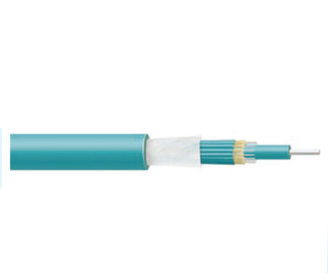 Mini Round Indoor Fiber Optic Cable GJFJV Multi-Fiber 4-12 Core Tight Buffered LSZH Compact Distribution Cable for LAN Data Center