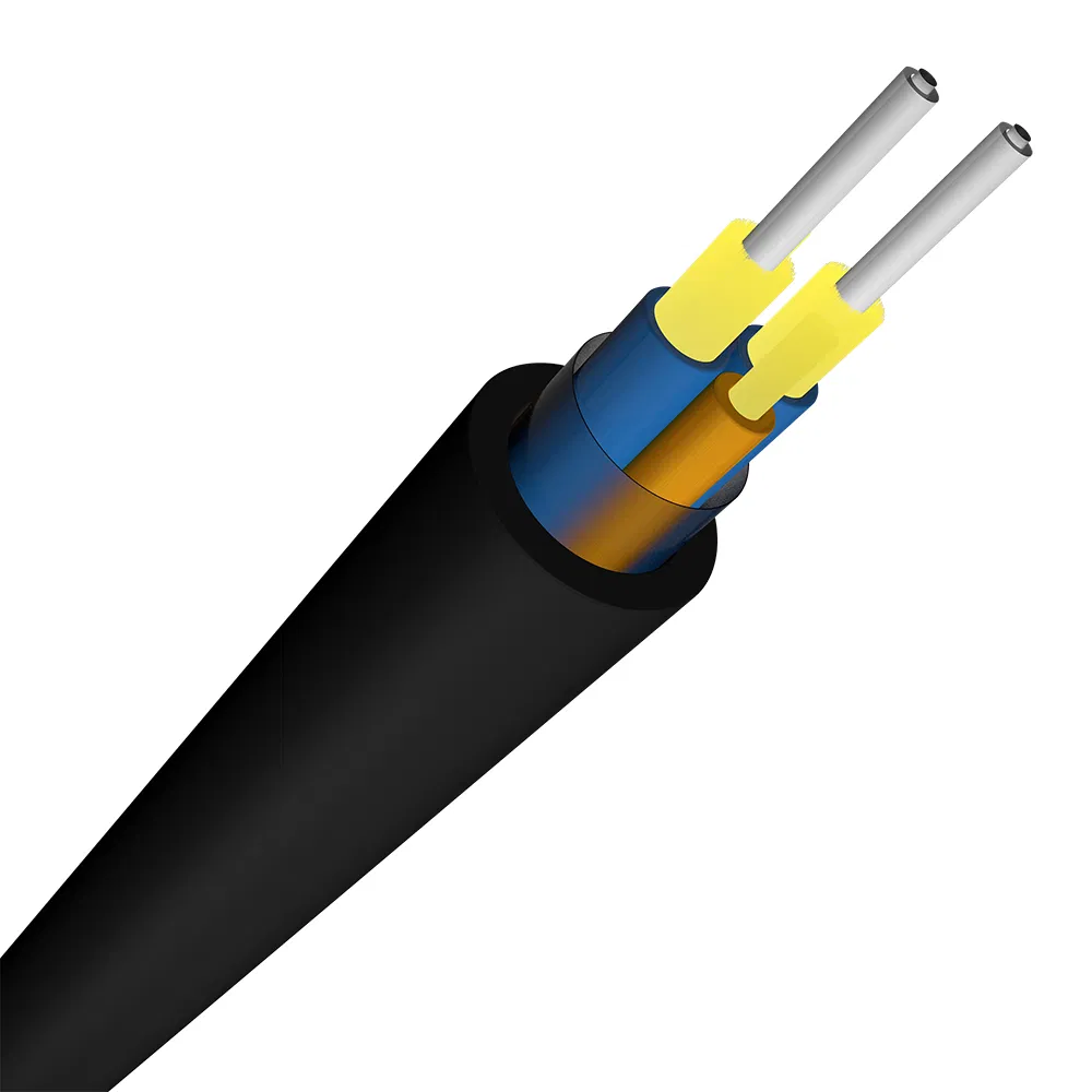 3.0mm/5.0mm 1 Core Indoor GJFJV TPU G. 657b3 Outdoor Fiber Optic Cable Tight Buffered Loose Tube Cable