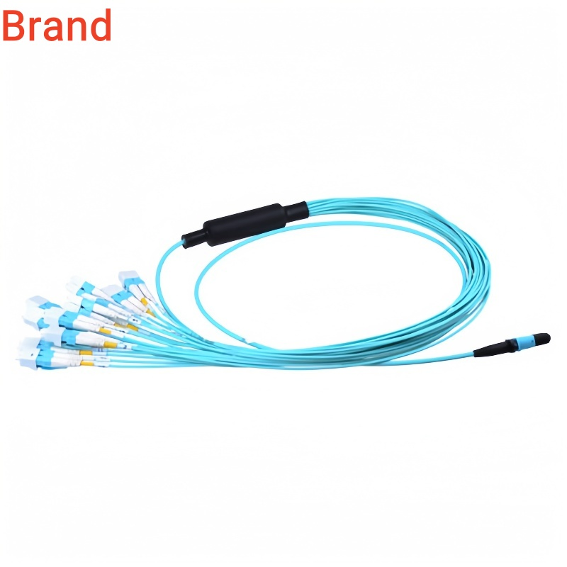 MPO Push Pull MPO Breakout Fan out Harness Cable Mt Fiber Array Unit Osfp Qsfp 400g 800g 1.6t Aoc Optical Transceiver Data Center Nvidia MPO Patchcord