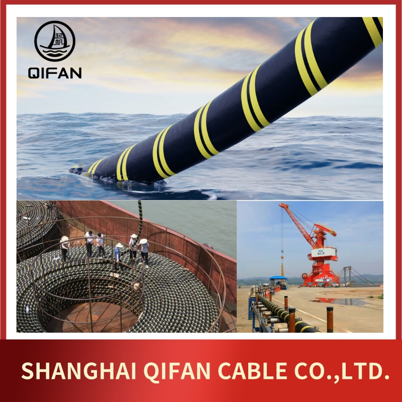 Under Water Cable Long Haul Cross Ocean Communication Spiral Armored Fiber Optic Marine Cable Submarine Cable