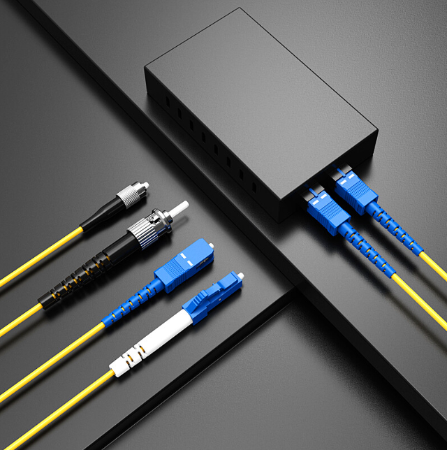 UKCC Multi Mode Fiber Optic Cable SC LC FC ST for Data Center High Bandwidth Network