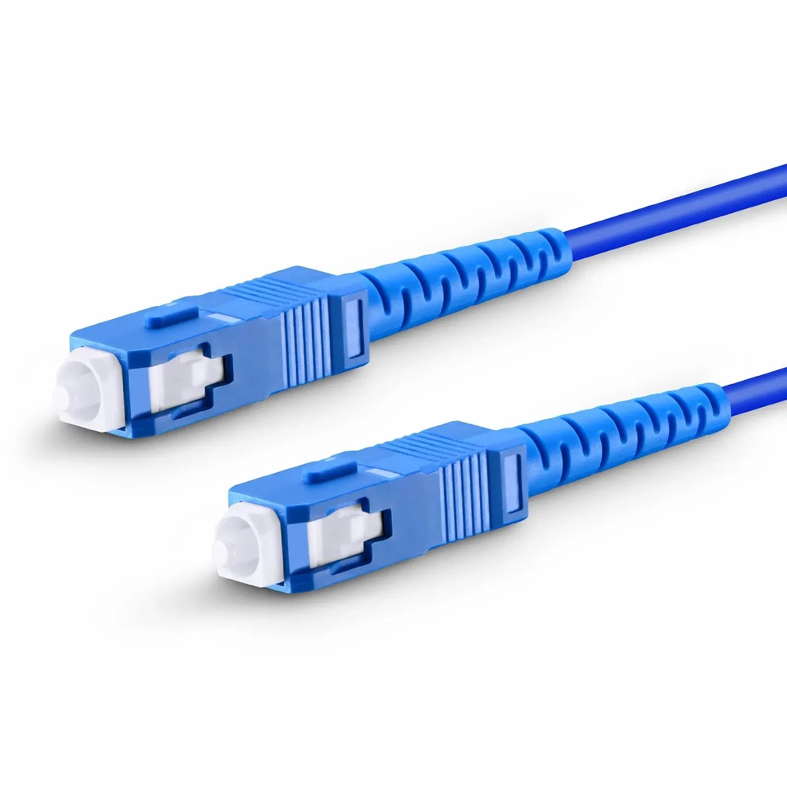 TPU Jacket Armored Fiber Optic Jumper Cable 8 Core Single Mode Sc/Upc Connector Industrial TPU Armored Fiber Optic Cable