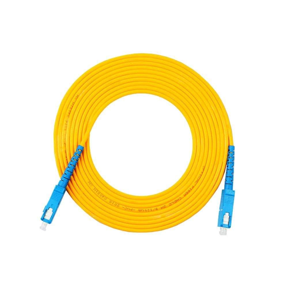 Fiber Optic Patch Cord SC LC FC ST Single Mode Multi Mode Jumper Cable PVC Indoor Networking