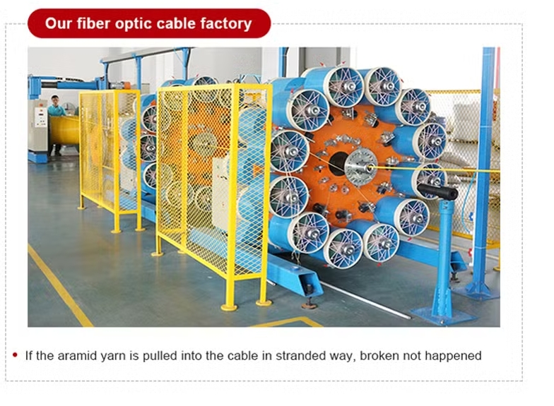 Custom Tight Buffered Fiber Fiber Optic Cables for Data Communication Transfer