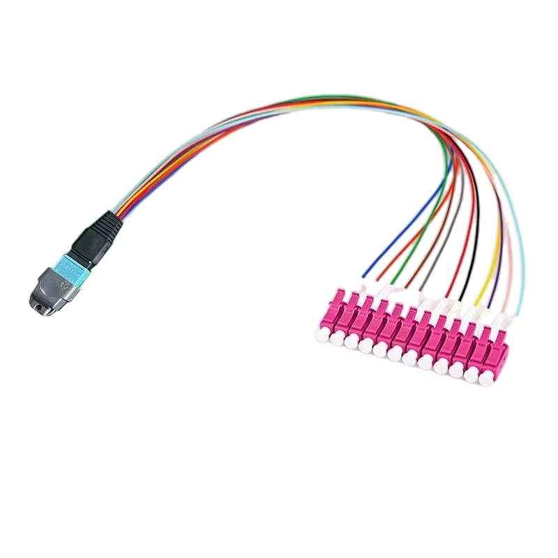 MPO/MTP to LC 14/24 Breakout Male/Female Fiber Optic Cable