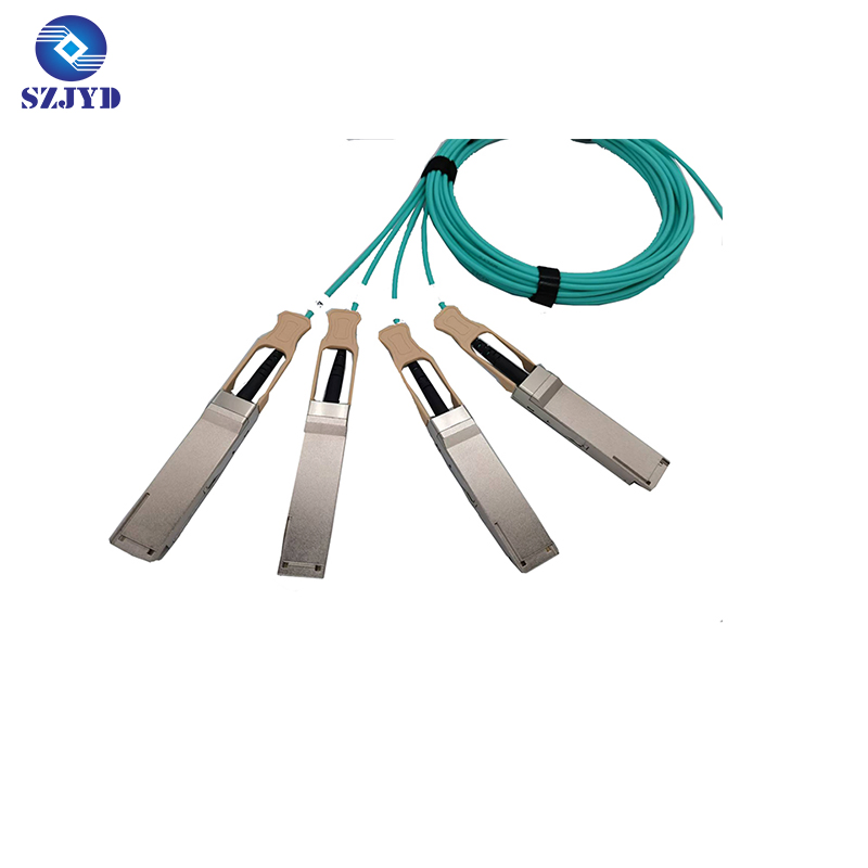 High-Speed 400g Osfp Aoc Fiber Optic Cable for Data Centers and Networking Solutions