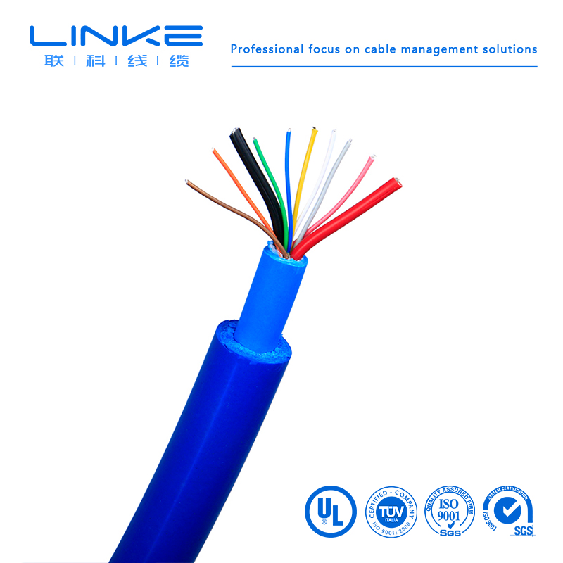 2/4/8-Core Armored Underwater Rov Power &amp; Fiber Optic Cable Zero-Buoyant, Floating Design for Submarine Robots in Freshwater Dams and Dredging Operations