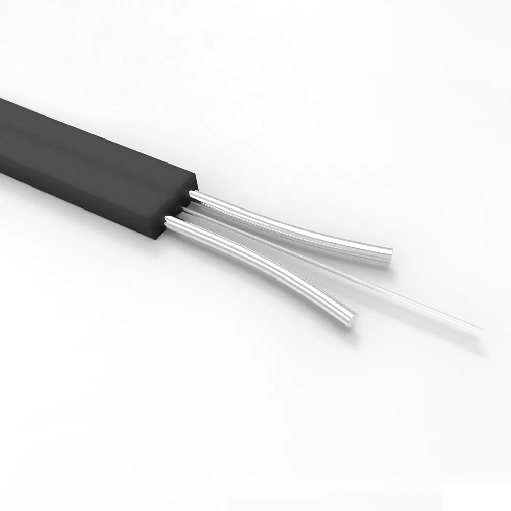 Convenient Operation FTTH Bow Type Drop Fiber Optic Cable (FRP or steel wire strength unit) Gjxh GJXFH