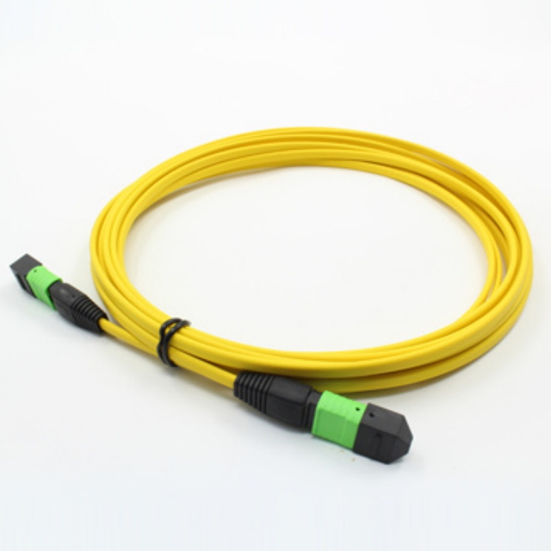MPO-MPO Fiber Optic Ribbon Cable with High Density Fast Connector