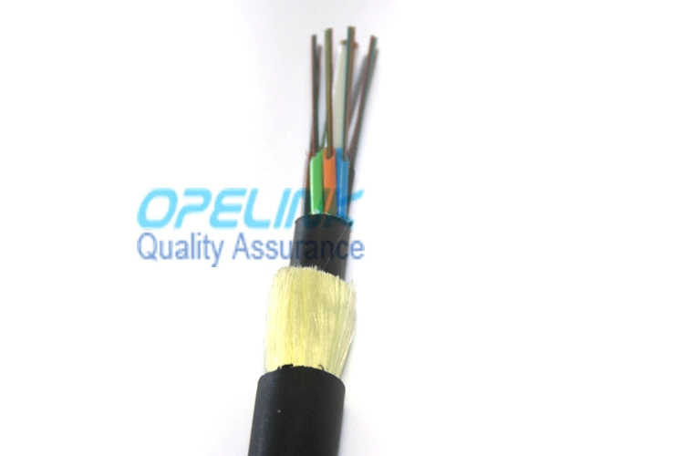Outdoor Optical Fiber Cable All Dielectric Self-Supporting Fiber Optic Cable ADSS