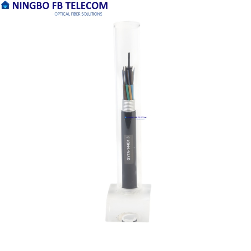 Cable De Fibra Optica Loose Tube Light Armored Optical Fiber Cable GYTA
