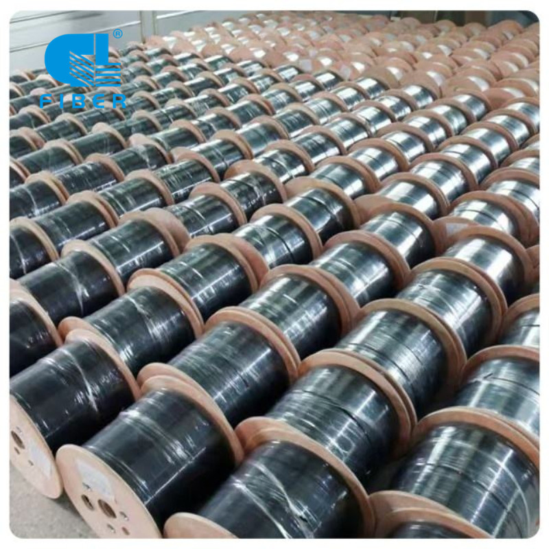 FTTH Fiberhome Yofc Fiber Optical Drop Cable 1 2 4 Core G657A1 Flat Drop Cable 1km 2km Factory Price