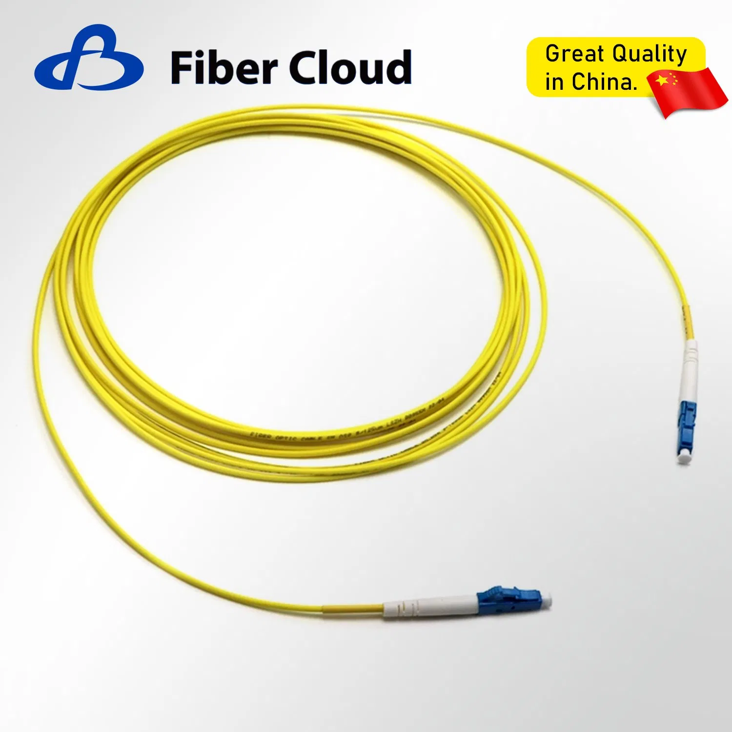 Customized Simplex OS2 Single Mode LC FC Fiber Optic Patch Cord Cable