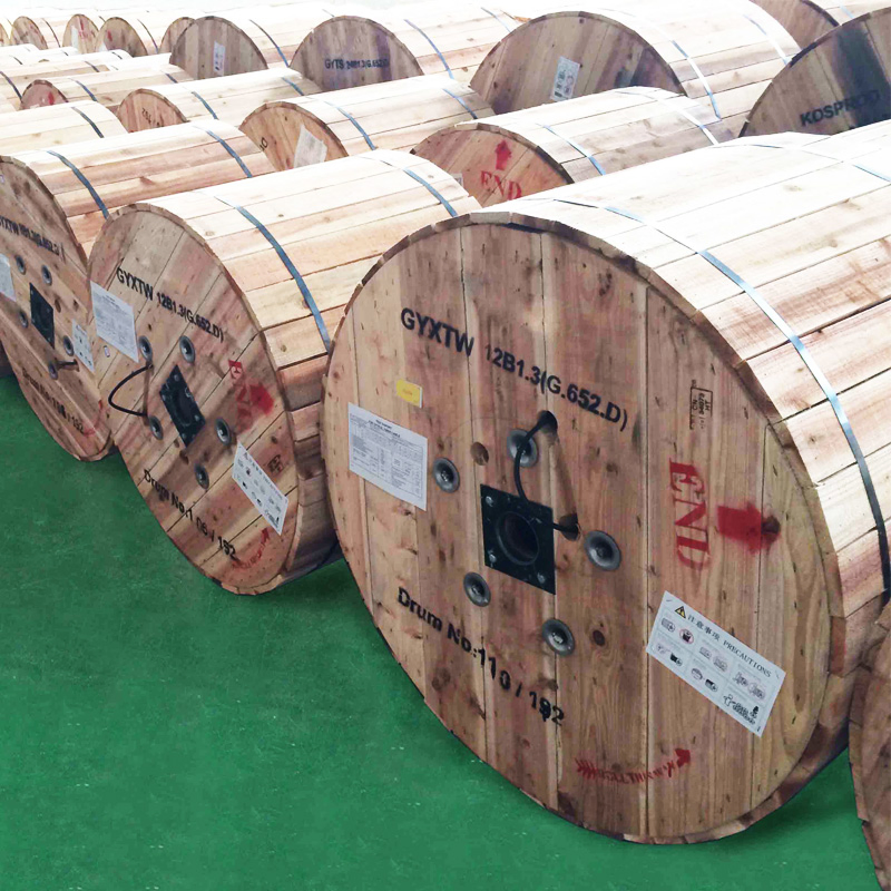 Underwater Submarine Cable Steel Wire 24 48 72 96 144 Core Armored Optic Fiber Cable GYTA33
