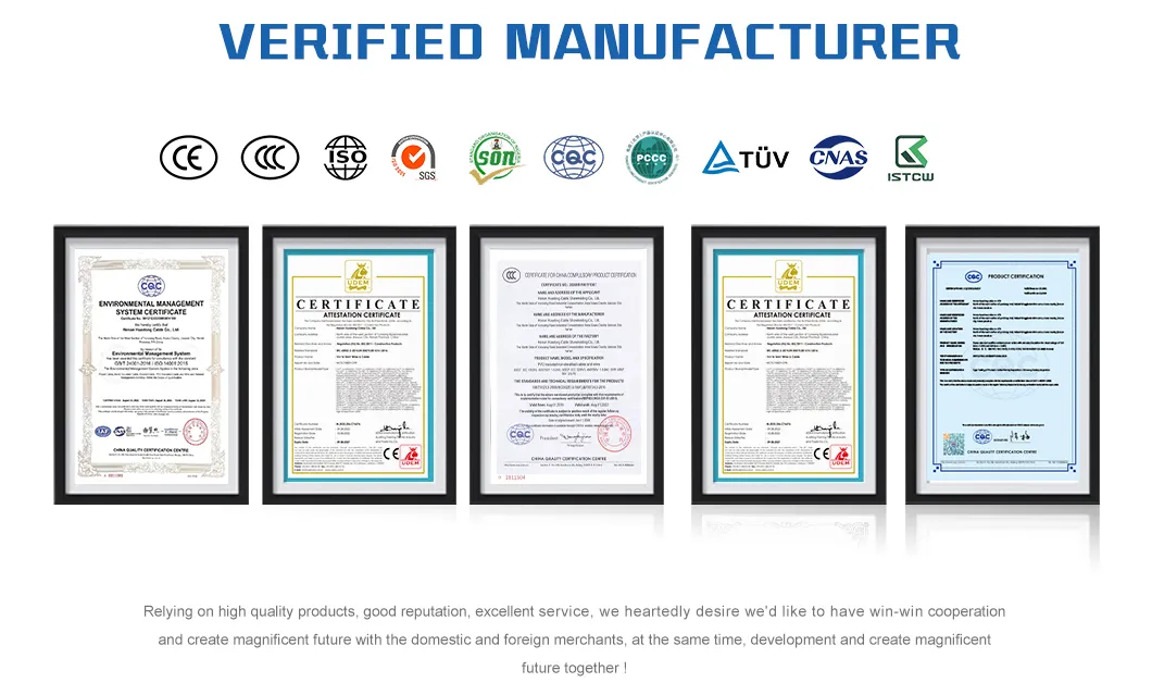 Certifications