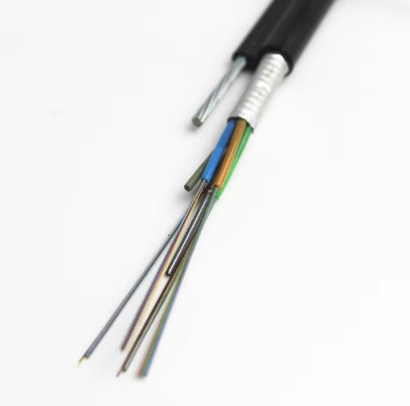 Mini Figure 8 Fiber Optic Cable 24-Core Central Loose Tube Single Mode