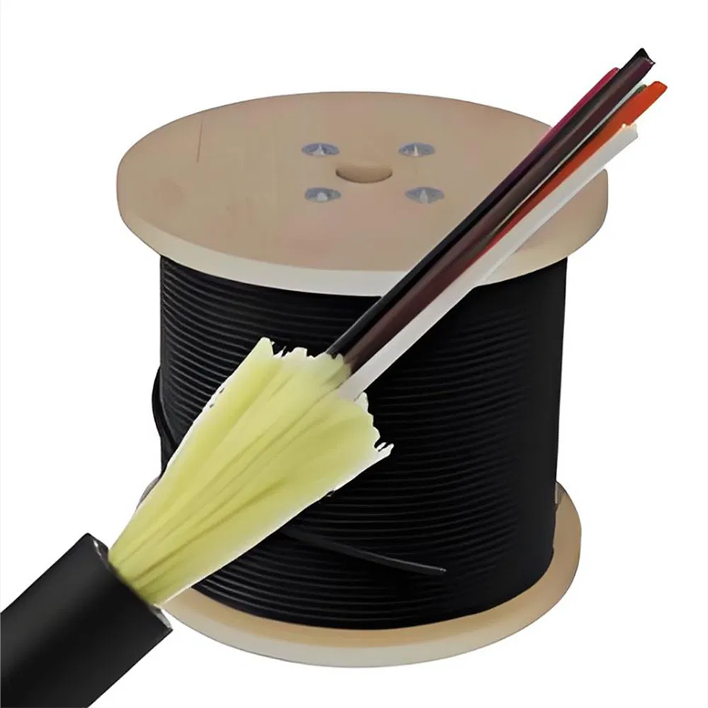 3.0mm/5.0mm 1 Core Indoor GJFJV TPU G. 657b3 Outdoor Fiber Optic Cable Tight Buffered Loose Tube Cable