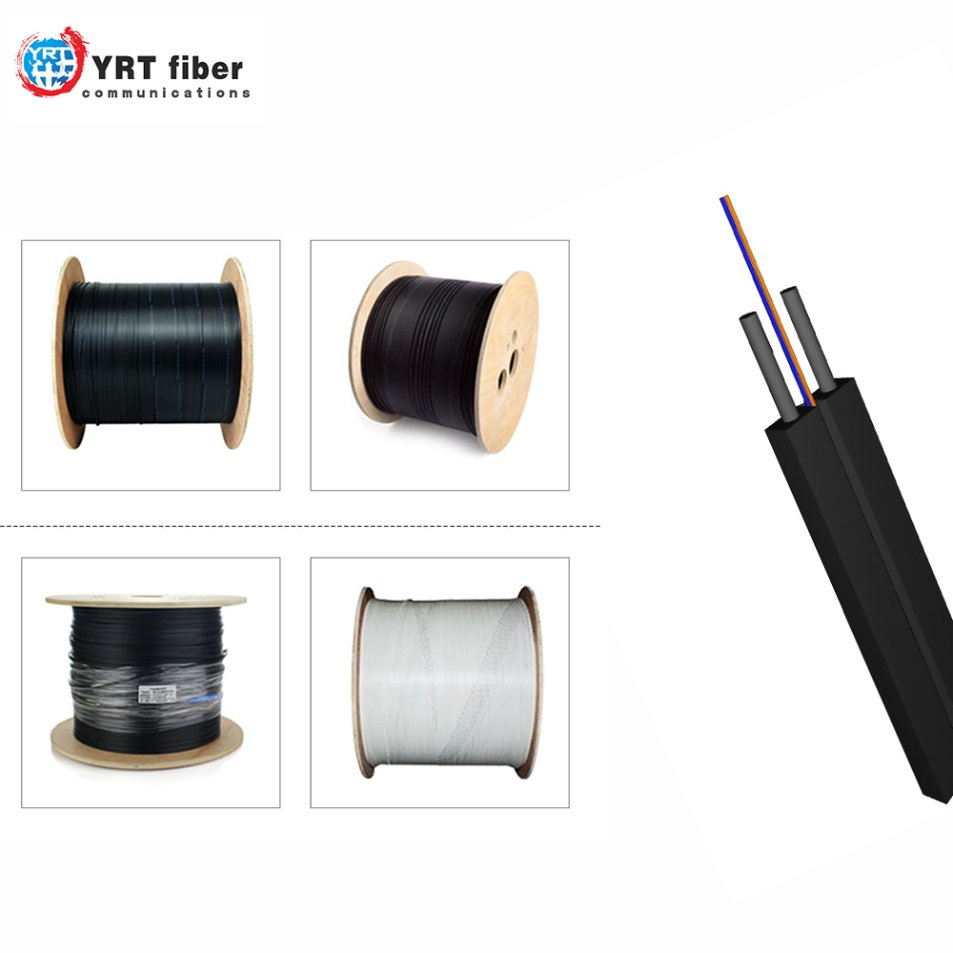 1/2/ 4 Core FTTH LSZH Fiber Optic Cable Indoor Singlemode Drop Cable