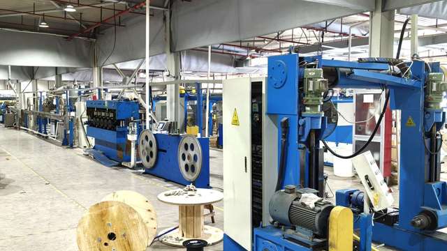 XT Cabled fiber optic cable production facility