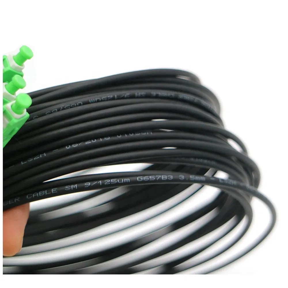 Manufacturer Indoor/Outdoor Drop Cable Patch Cord Sc to Sc APC/Upc Jumper Simplex FTTH Fiber Optic/Optical Patchcord