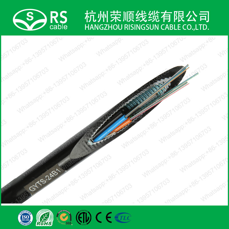 GYTS Outdoor Multi Loose Tube Layer Stranded Fiber Optic Cable