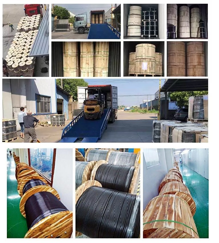 Direct Bury Underground 24 Core GYXTW Optic Fiber Cable