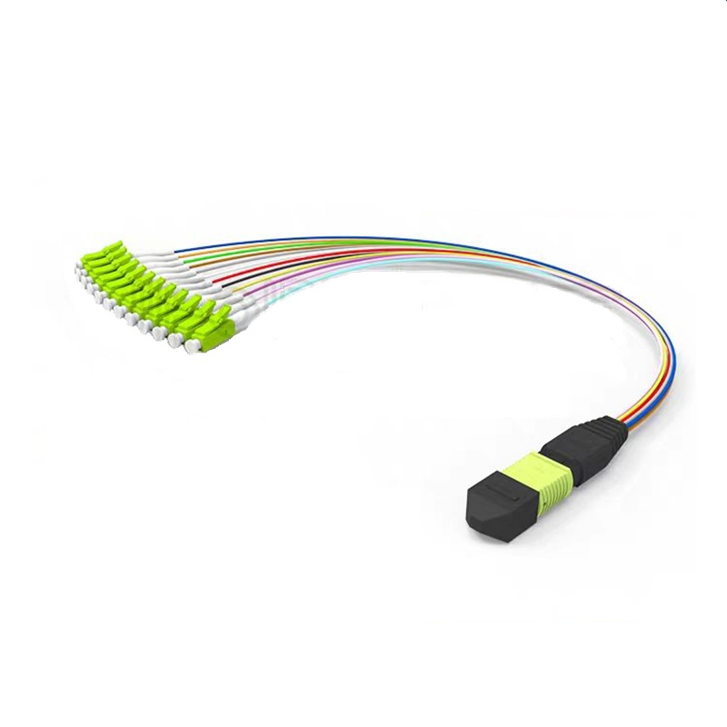 MPO/MTP to LC 14/24 Breakout Male/Female Fiber Optic Cable