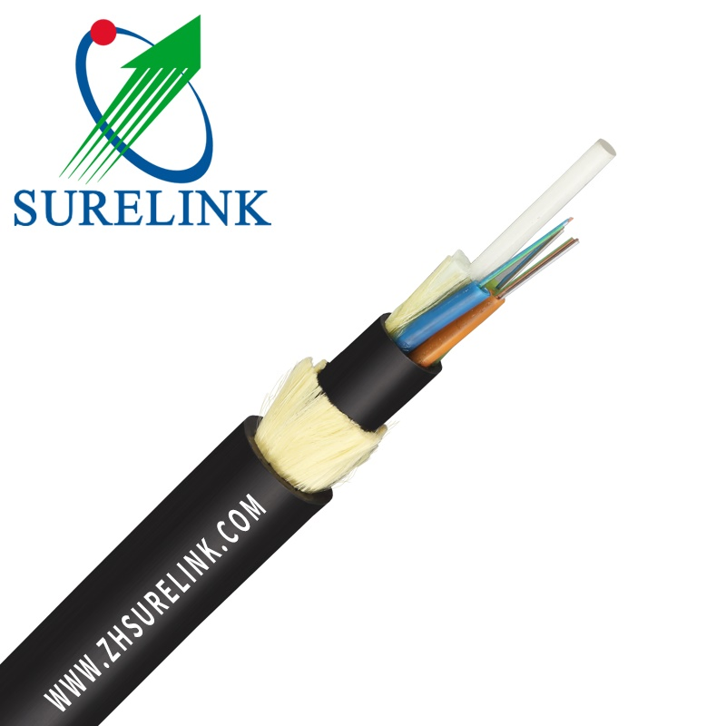 Underground Direct Burial Steel Tape Armoured and Double Sheathed Optic Fiber Cable GYTA53