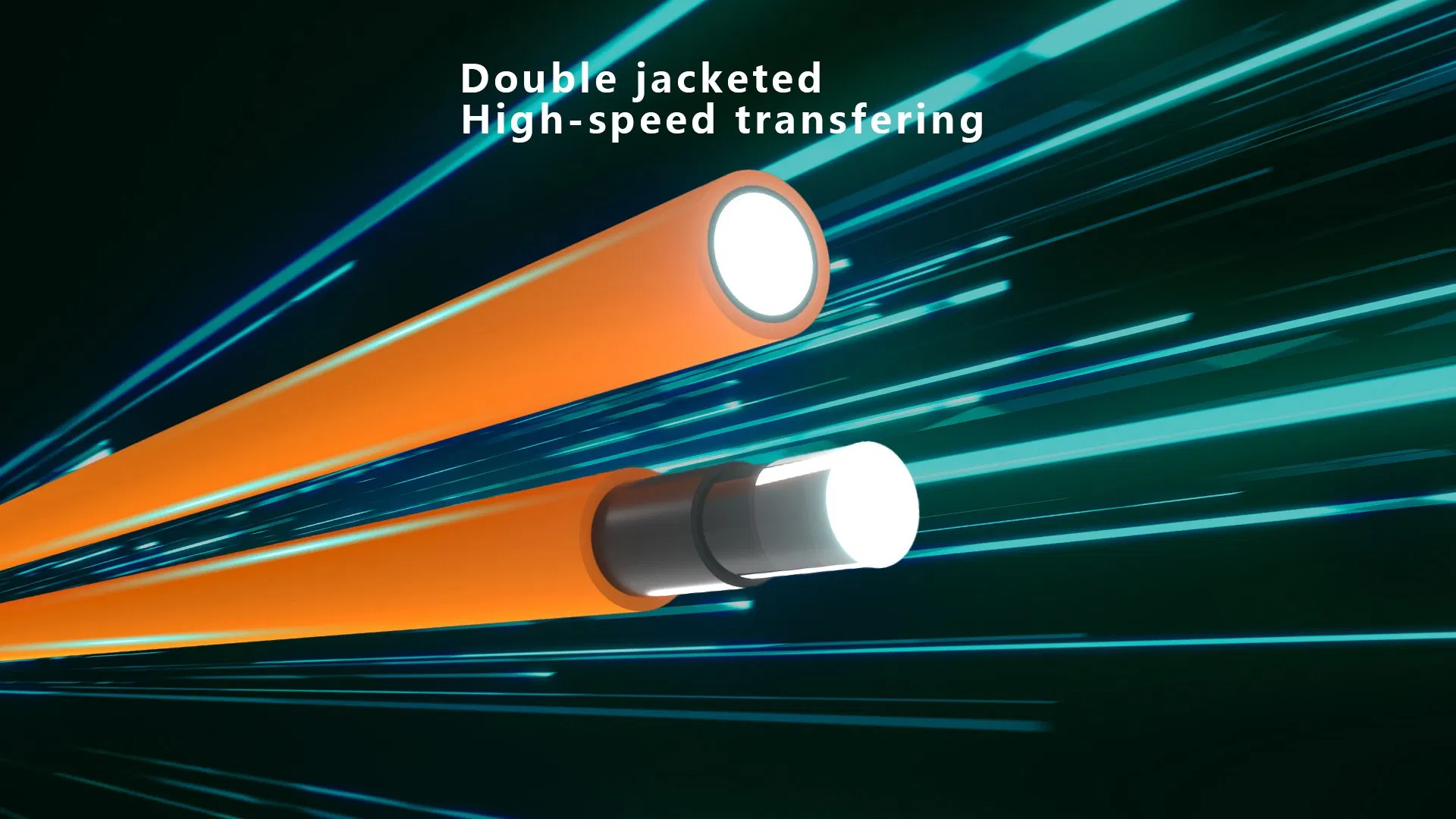 High-Temperature POF Fiber Optic Cables (-40° C~+105° C) for Industrial Data Communication CE/RoHS Certified