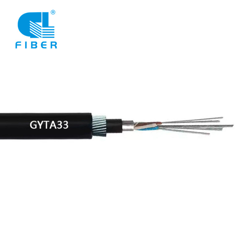GYTA33 48 96 144 288 Cores Submarine Underwater Undersea Amoured Sm mm G652D G657A1 G657A2 Fiber Optic Cable