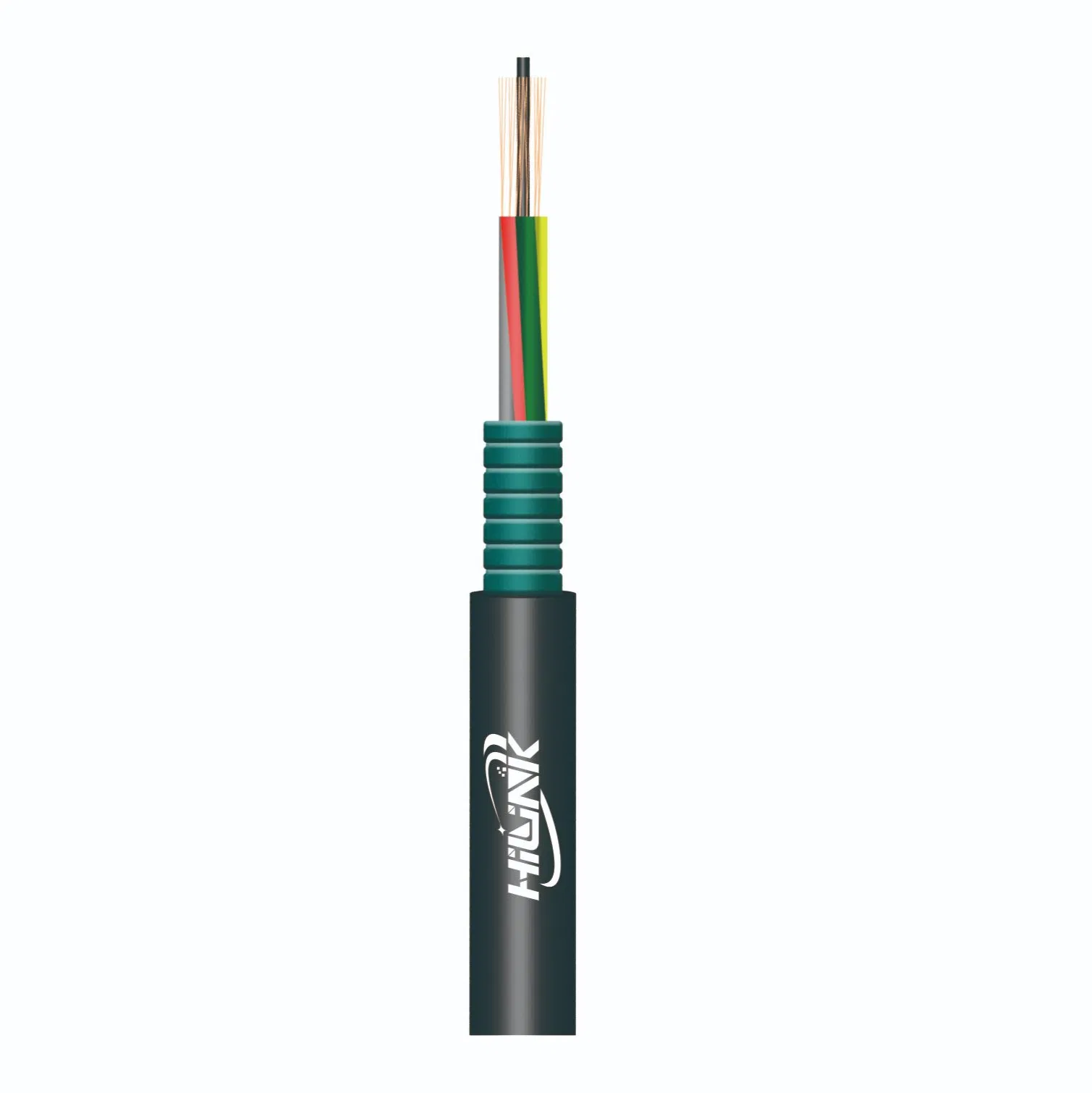 Gdts Double Jacket PE Sheath Access Optical Hybrid Cable Optical Fiber Cable